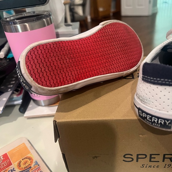 White sperry sneakers - Picture 6 of 6